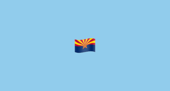 🏴󠁵󠁳󠁡󠁺󠁿 Flag for Arizona (US-AZ) Emoji