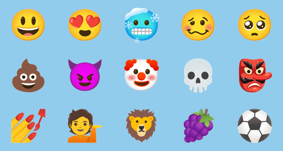 Cambiado En La Lista De Emojis De Google Noto Color Emoji Android 11 0 