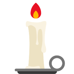 Candle on Skype Emoticons 1.2
