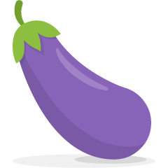 Eggplant on Skype Emoticons 1.2