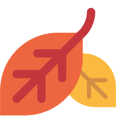 Fallen Leaf on Skype Emoticons 1.2