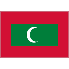 Flag: Maldives on Skype Emoticons 1.2