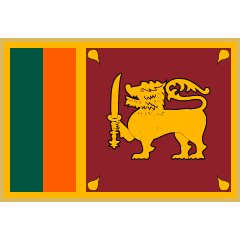 Flag: Sri Lanka on Skype Emoticons 1.2