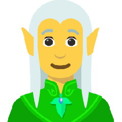 Man Elf on Skype Emoticons 1.2
