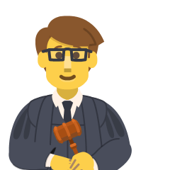 Man Judge on Skype Emoticons 1.2