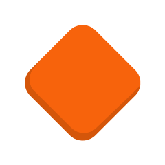Small Orange Diamond on Skype Emoticons 1.2