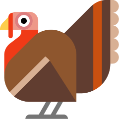 Turkey on Skype Emoticons 1.2