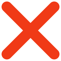 Cross Mark on Skype Emoticons 1.2