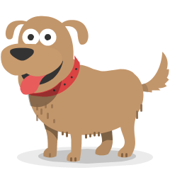 Dog on Skype Emoticons 1.2