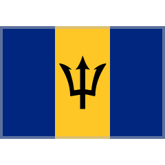 Flag: Barbados on Skype Emoticons 1.2
