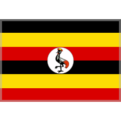 Flag: Uganda on Skype Emoticons 1.2
