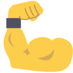Flexed Biceps on Skype Emoticons 1.2