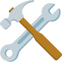 Hammer and Wrench on Skype Emoticons 1.2