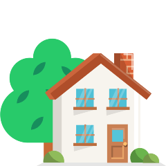 House with Garden on Skype Emoticons 1.2