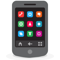 Mobile Phone on Skype Emoticons 1.2