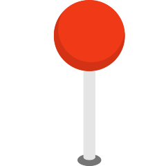 Round Pushpin on Skype Emoticons 1.2