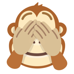 See-No-Evil Monkey on Skype Emoticons 1.2