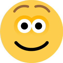 Slightly Smiling Face on Skype Emoticons 1.2