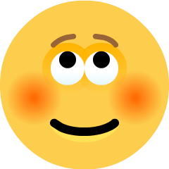 Smiling Face with Smiling Eyes on Skype Emoticons 1.2