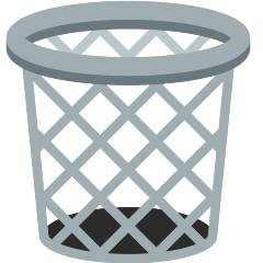 Wastebasket on Skype Emoticons 1.2