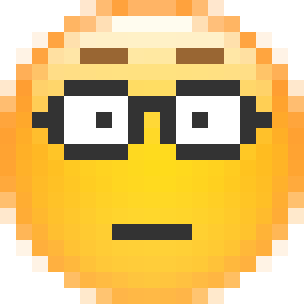 Nerd Face on Skype Emoticons 1.0